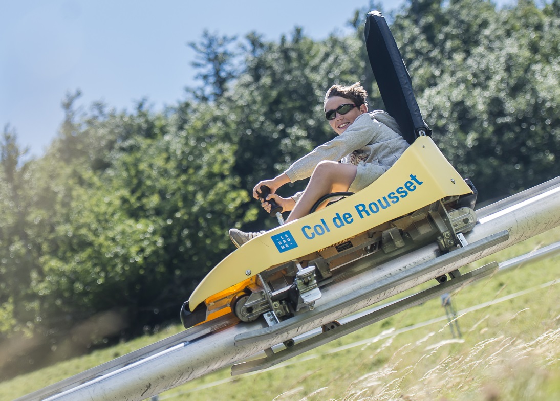 Luge sur rail Col de Rousset