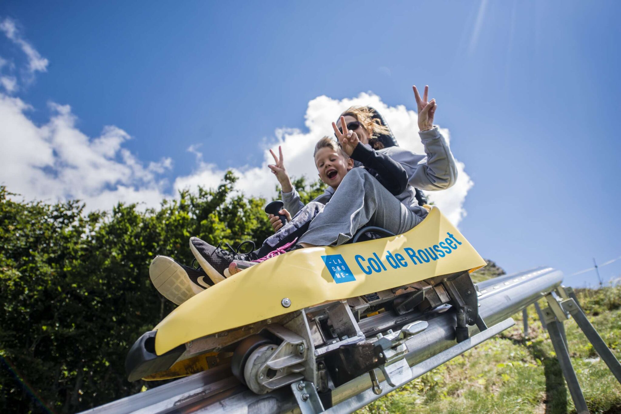 luge sur rail les orres