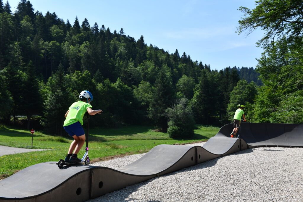 Pumptrack et piste cyclable Stade Poirée