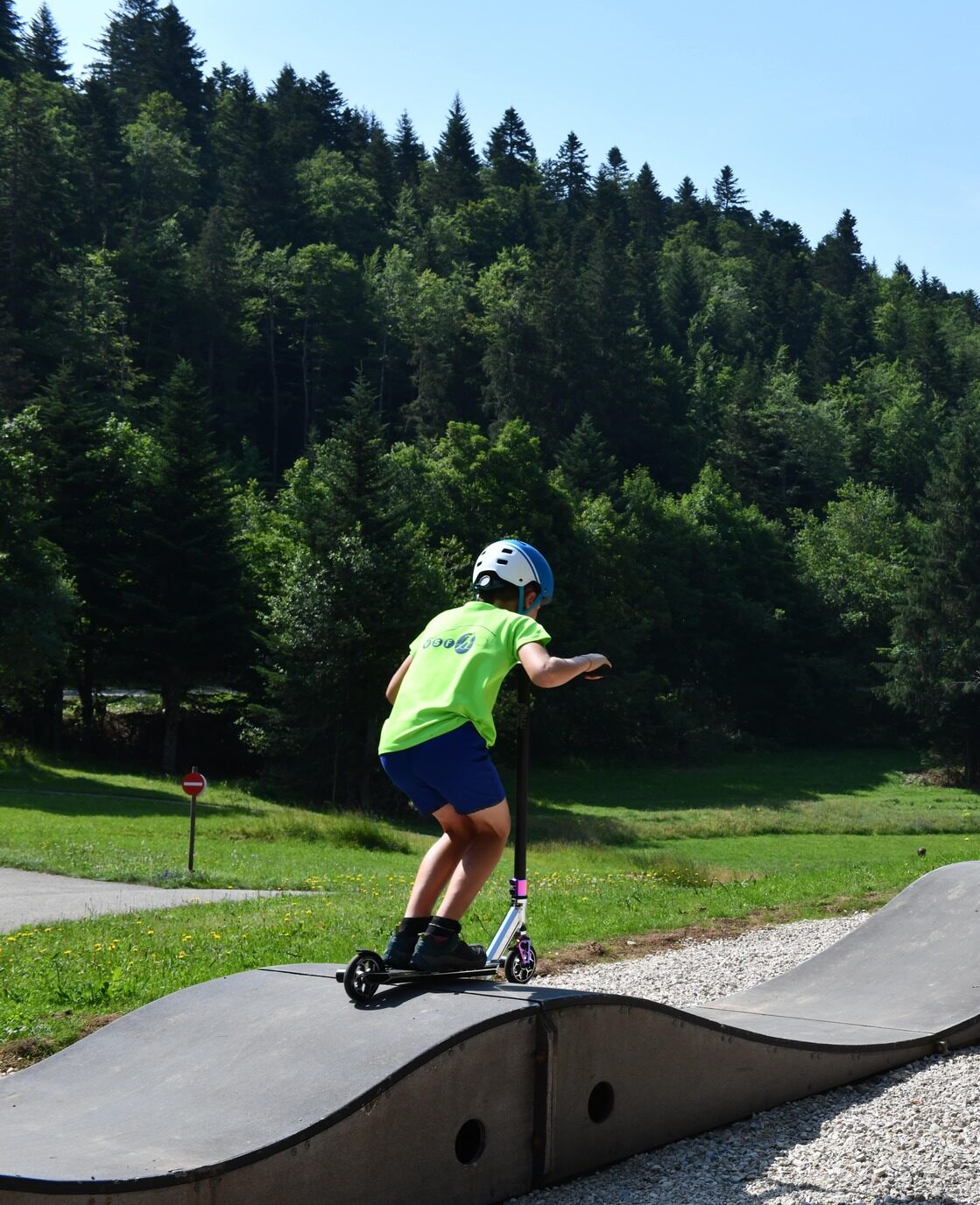 Pumptrack et piste cyclable Stade Poirée